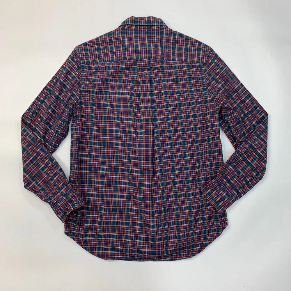 Ralph Lauren Shirt Boys‎ Youth L Large Plaid Button Down Long Sleeve Cotton